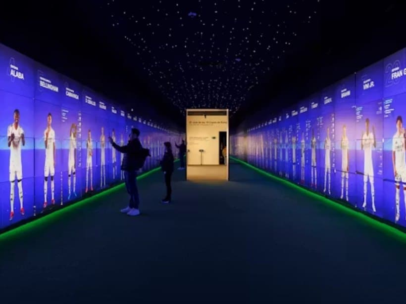 Walk the Players' Tunnel